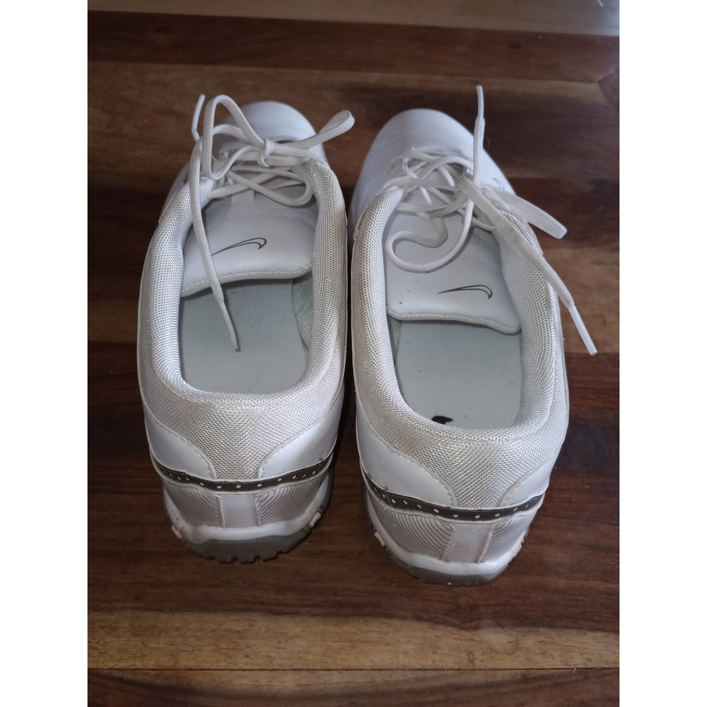 Nike Ace Golf Shoes White/Gray Women's Size 8.5 # 418368-101
